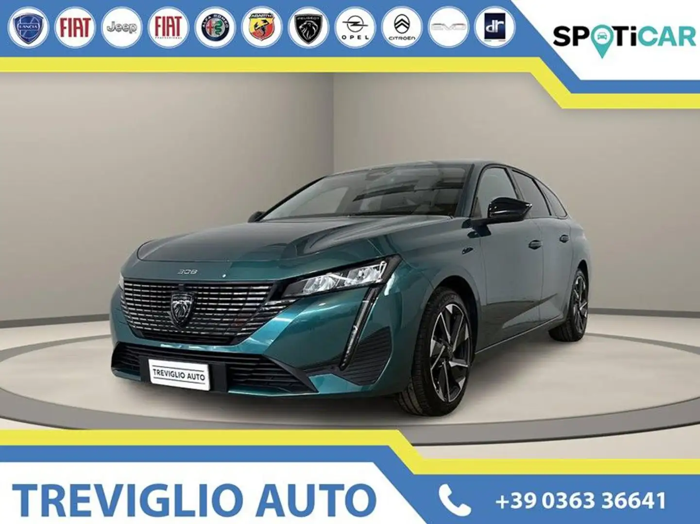 Peugeot 308 BlueHDi 130 S&S EAT8 SW Allure Pack Синій - 1