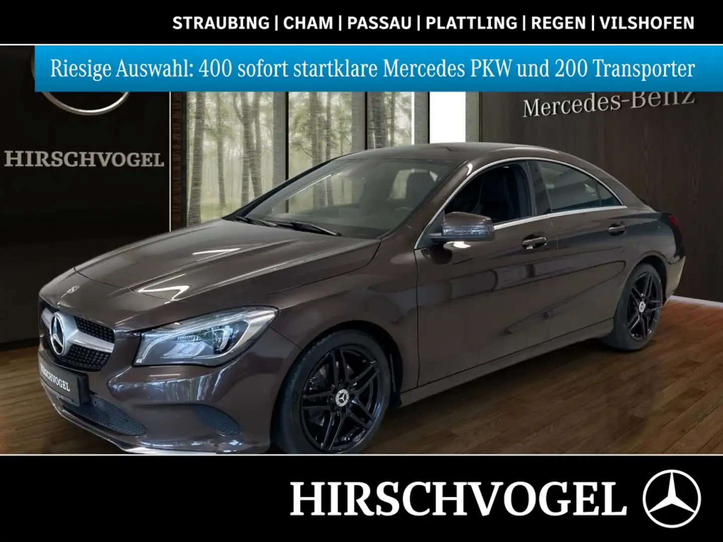 Mercedes-Benz CLA 200 d Urban+Navi+LED+PDC+SHZ+Spiegel-Paket Marrón - 1