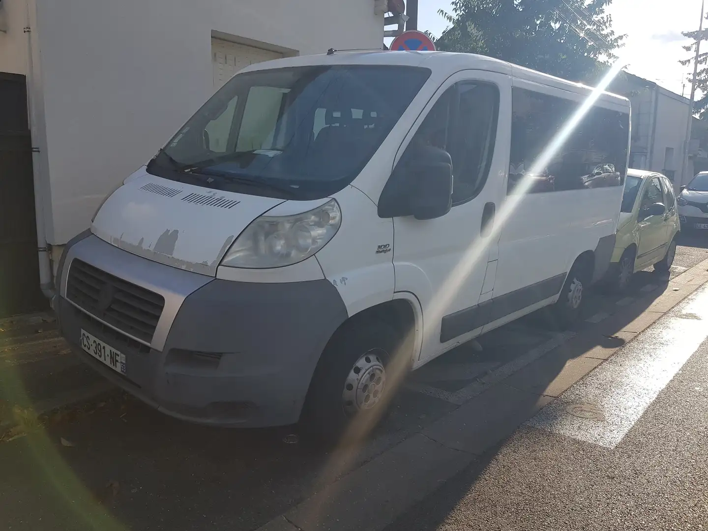 Fiat Ducato Ducato Combi 3.3 M H2 2.2 Multijet Pack CD Clim Blanc - 1