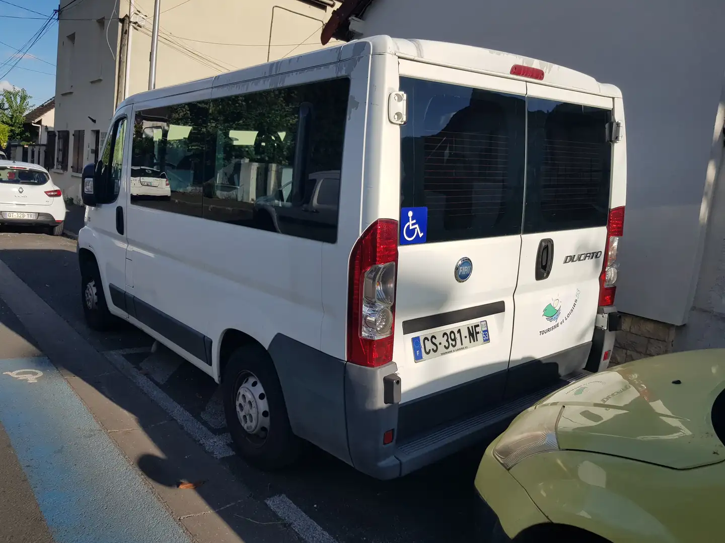 Fiat Ducato Ducato Combi 3.3 M H2 2.2 Multijet Pack CD Clim Blanc - 2