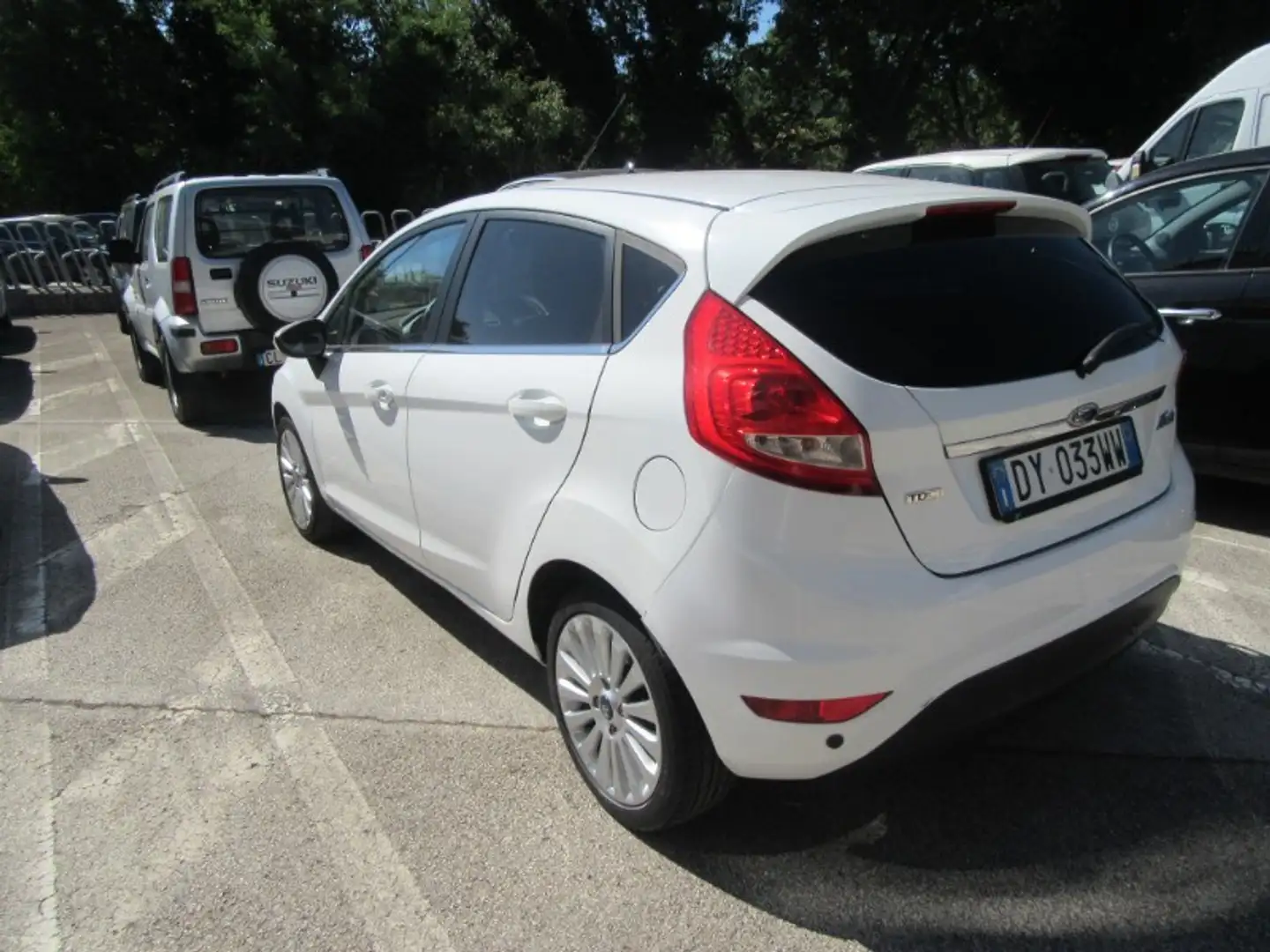 Ford Fiesta 1.4 TDCi 68 CV 5p. Titanium Bianco - 2