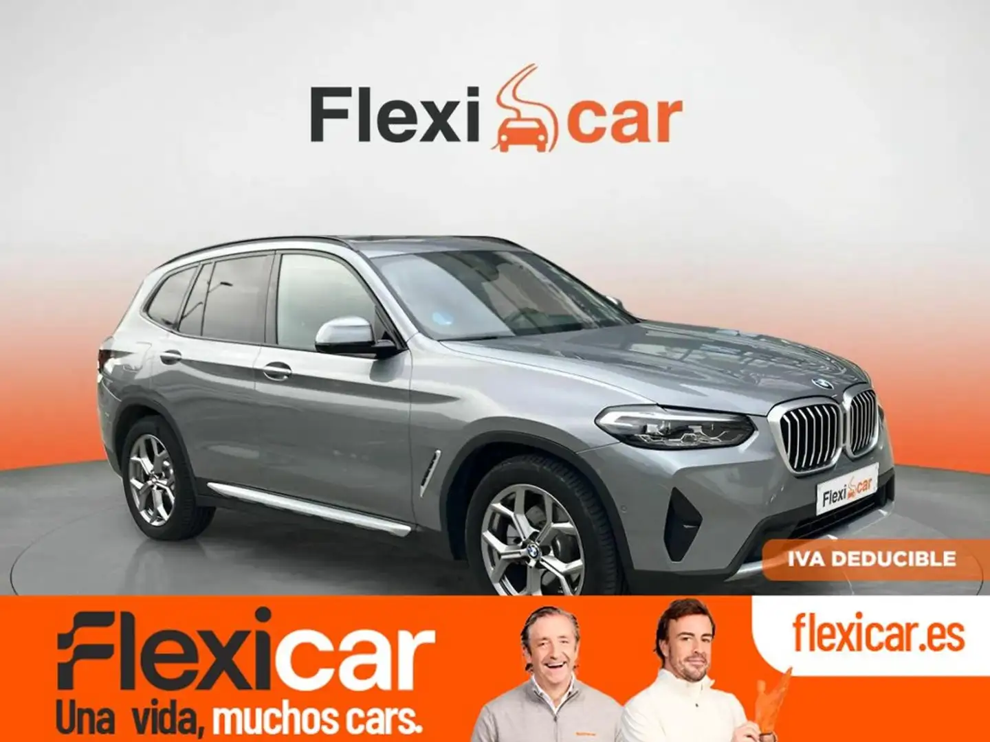 BMW X3 xDrive20d xLine Gris - 1