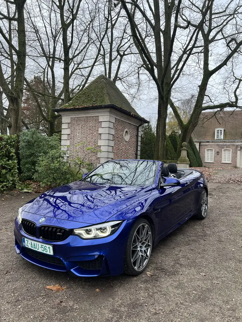 BMW M4 Cabrio DKG Competition San Marino Blue Garantie - 1