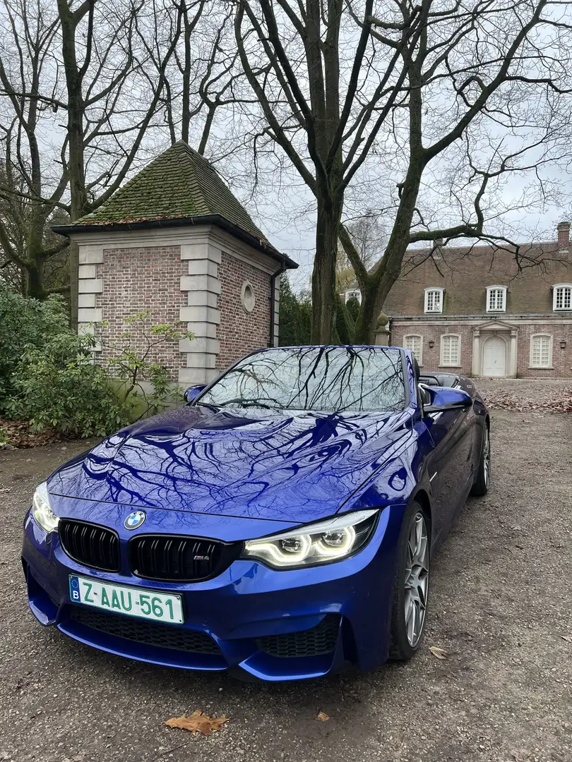 BMW M4 Cabrio DKG Competition San Marino Blue Garantie - 2