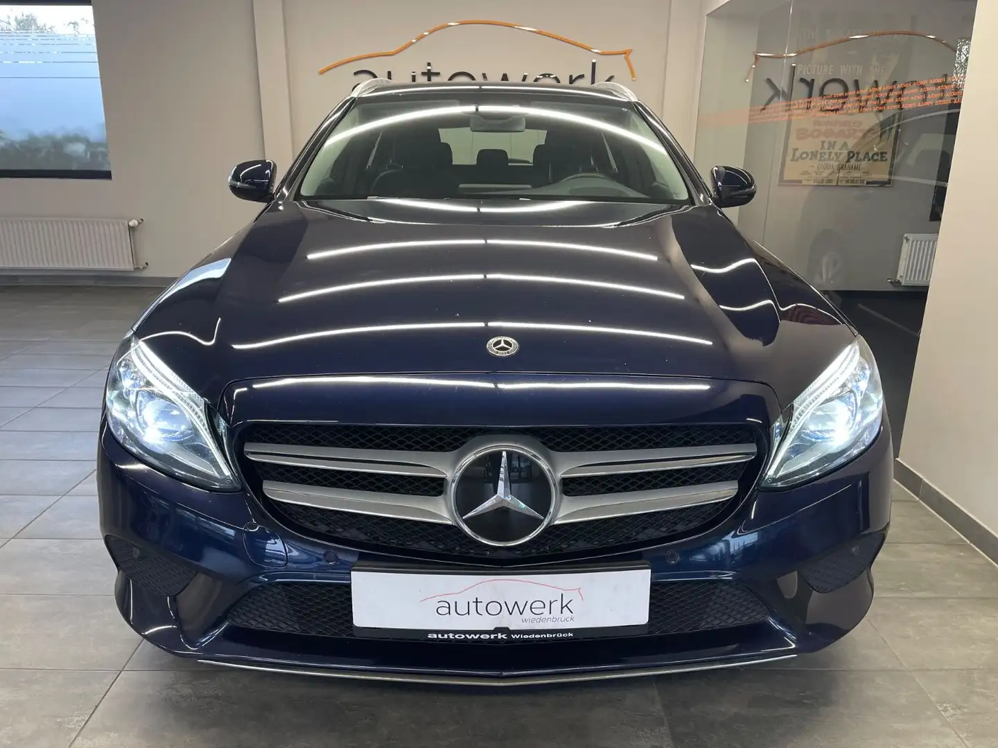 Mercedes-Benz C 200 T d*AUT./AHK/Leder/LED/Panorama/Navi/CAM* Bleu - 2