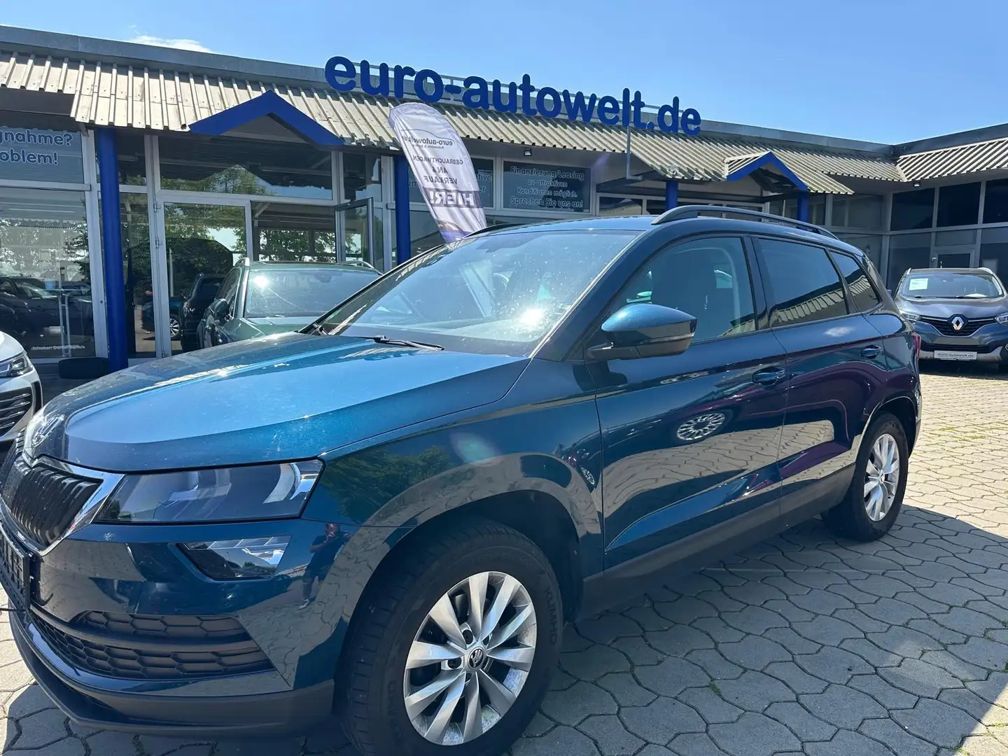 Skoda Karoq 1.0TSI Ambition *AHK*SHZ*App*Tempomat Blau - 1