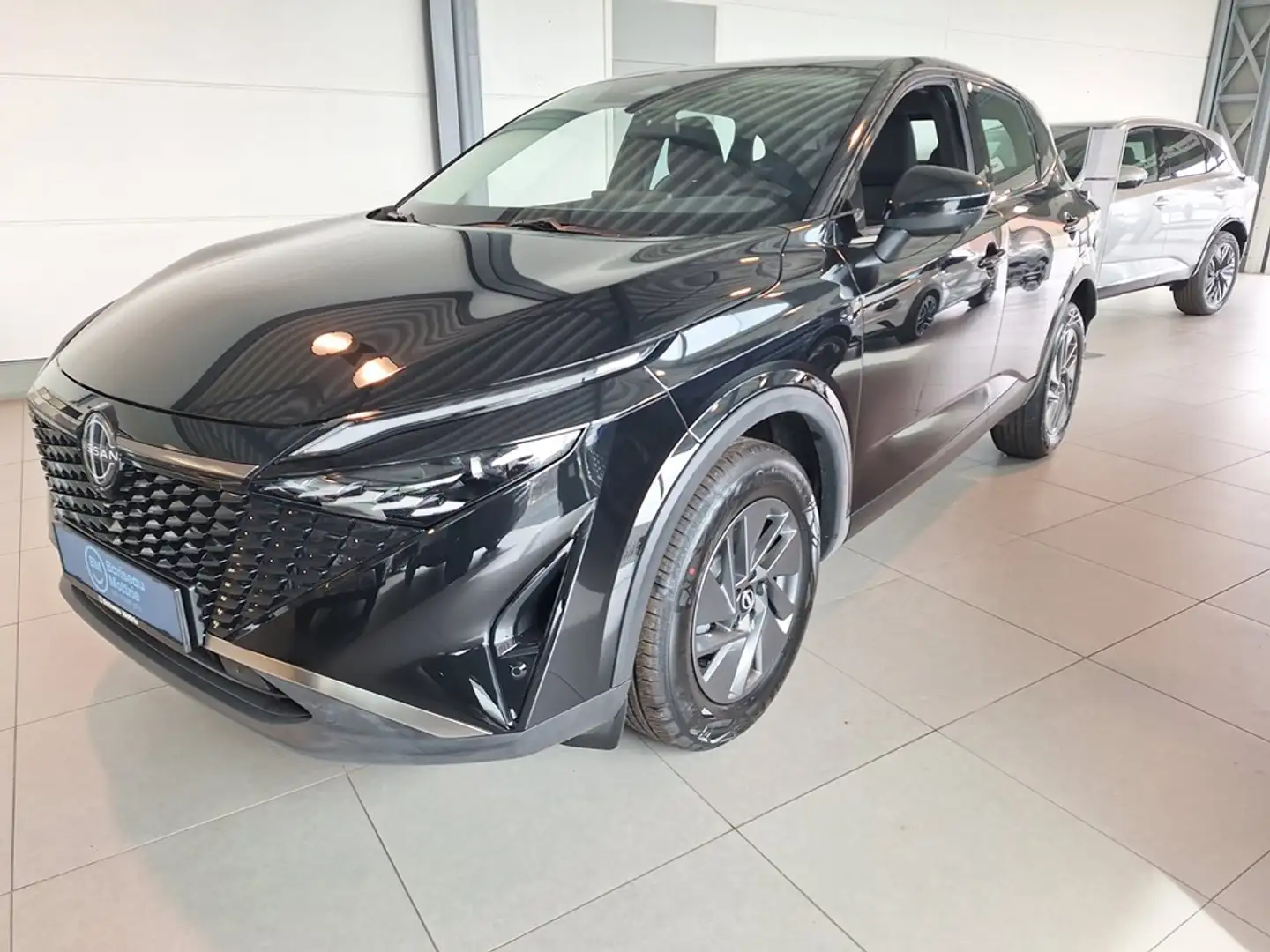 Nissan Qashqai MEGADEAL Mild-Hybrid 140 MT 2WD ACENTA * CONNECT P Zwart - 1