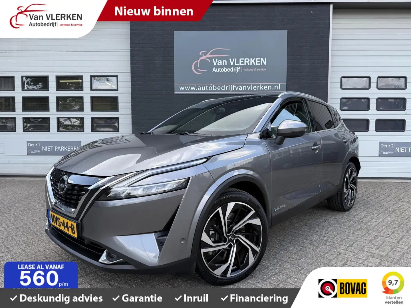 Nissan Qashqai 1.5 e-Power Tekna Plus massage stoel, pano, head u Grijs - 1