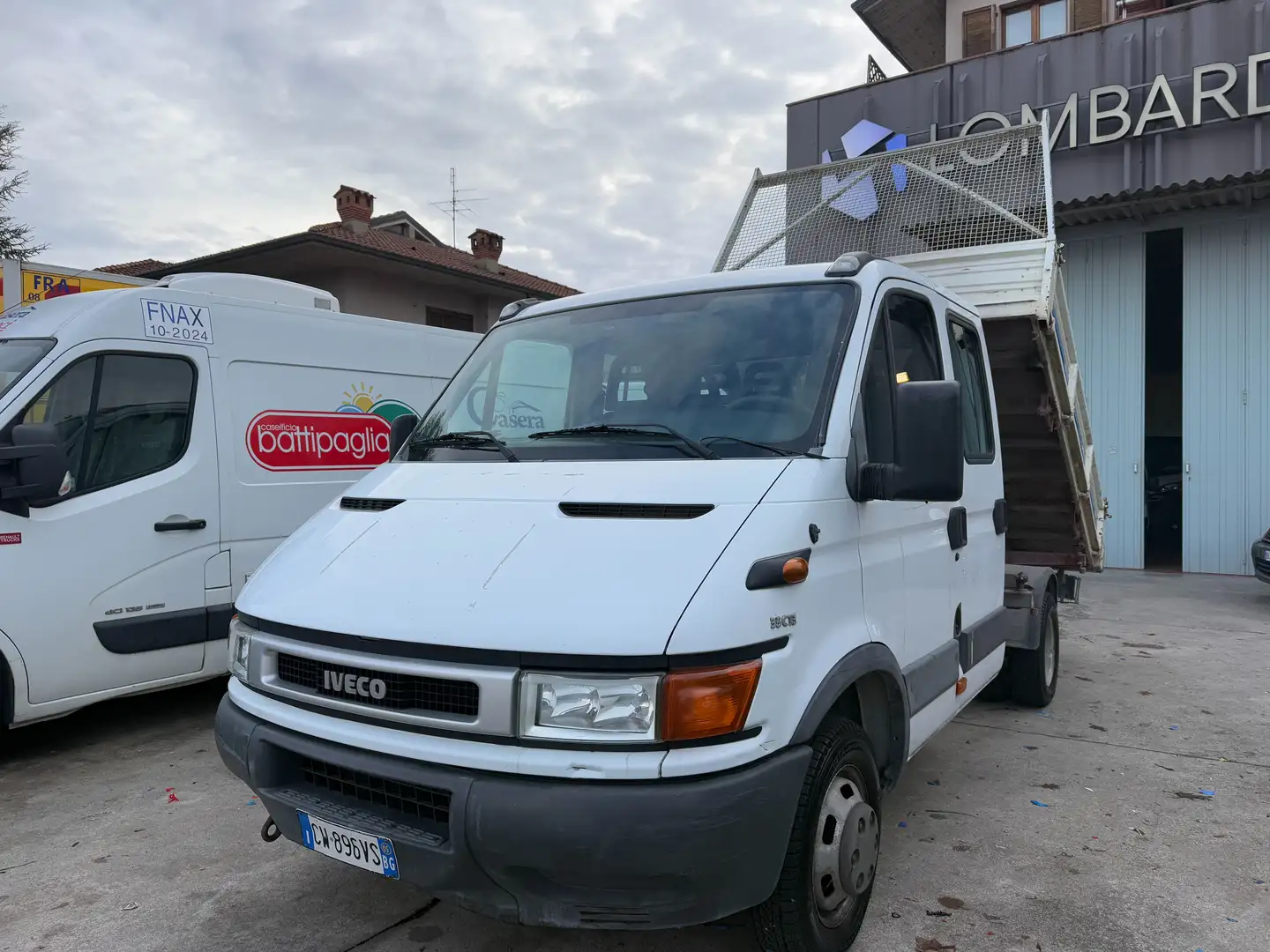 Iveco Daily 35C13/2.8/ RIBALTABILE/DOPPIA CABINA/2005 Bianco - 1