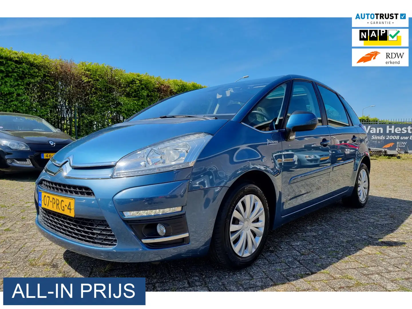 Citroen C4 Picasso 1.6 VTi Tendance ✅PANODAK ✅NIEUWE APK ✅GARANTIE Blauw - 1
