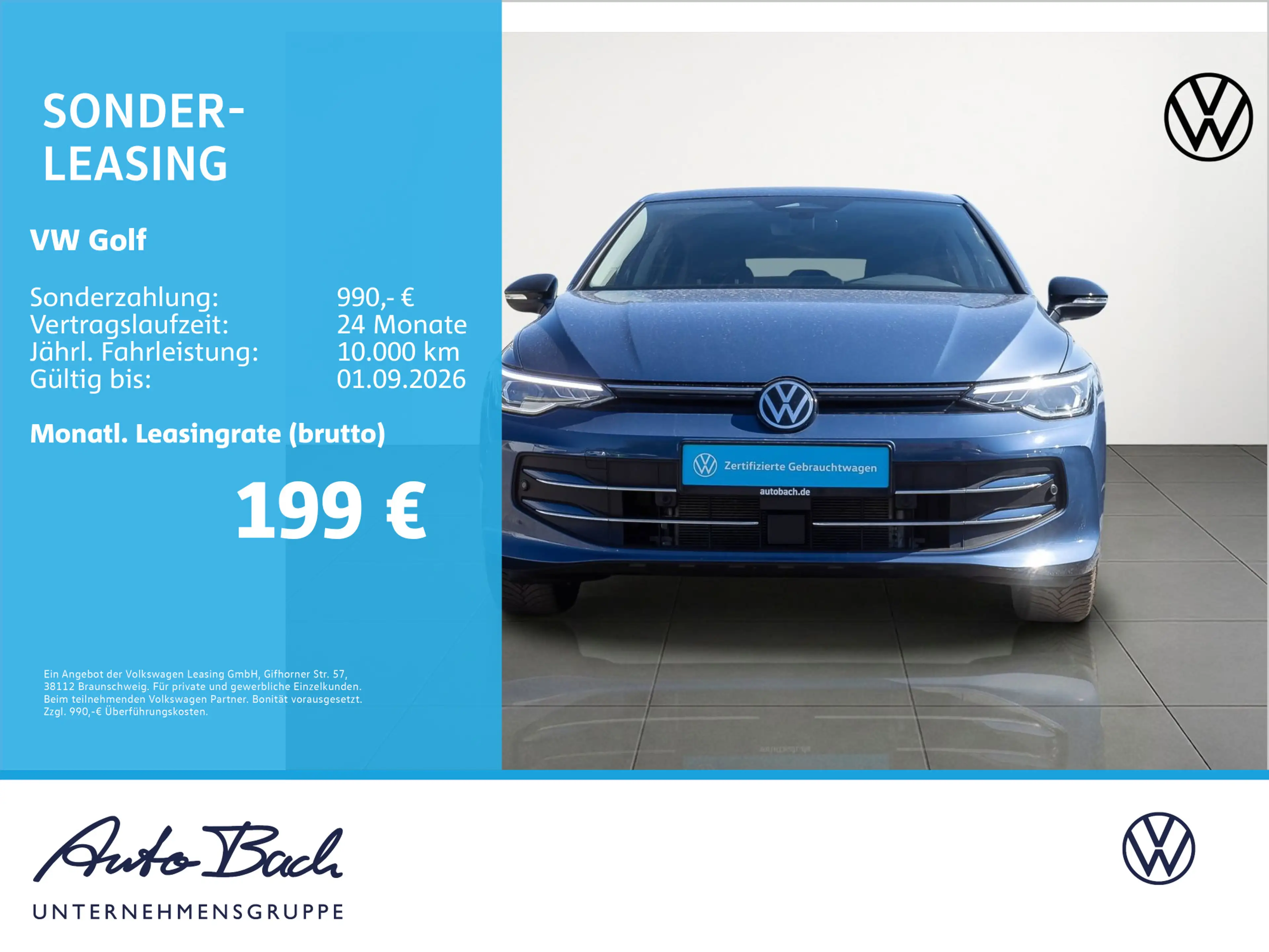 Volkswagen Golf VIII Goal 1.5 eTSI DSG Navi LED ACC EPH AHK — photo 2