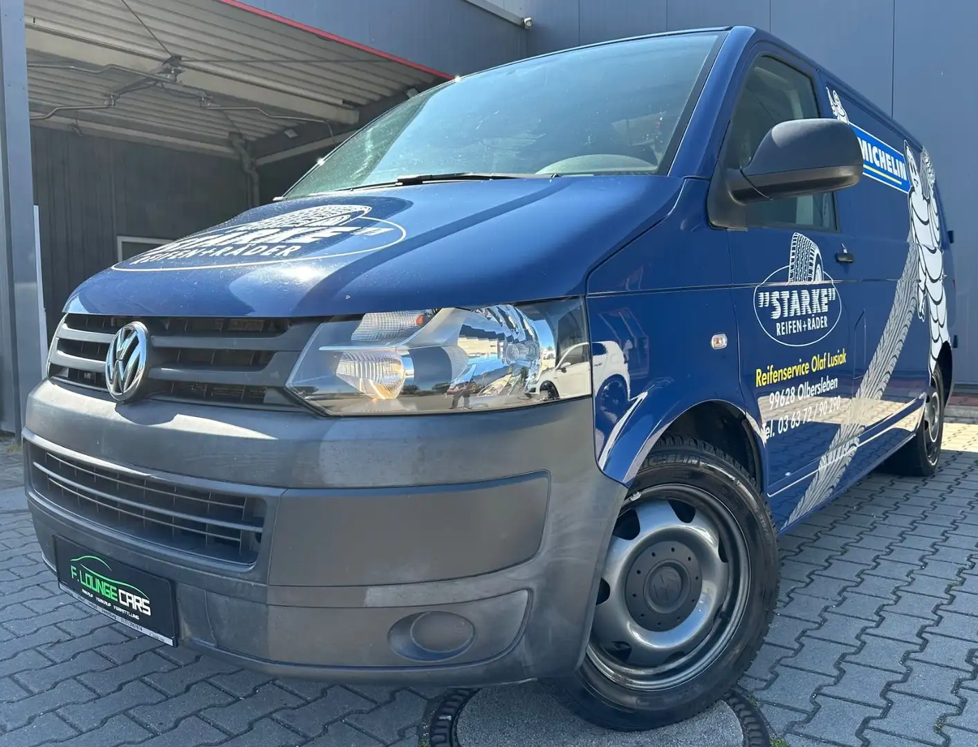 Volkswagen T5 Transporter Kasten 2.0TDI 140 PS* AHK* Blu/Azzurro - 1