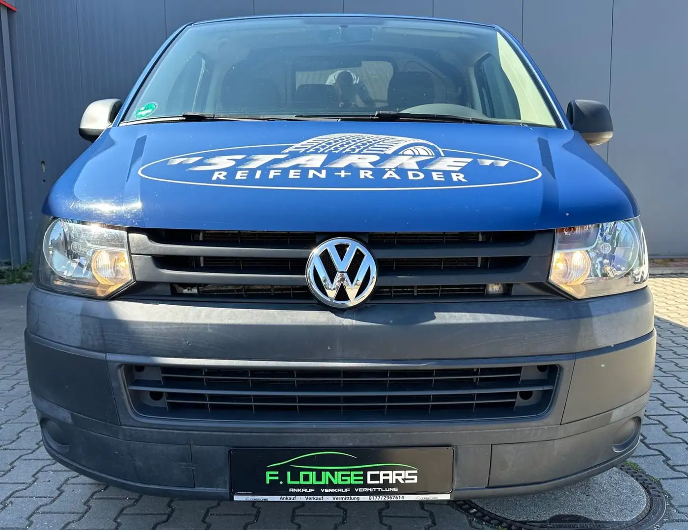 Volkswagen T5 Transporter Kasten 2.0TDI 140 PS* AHK* Blu/Azzurro - 2