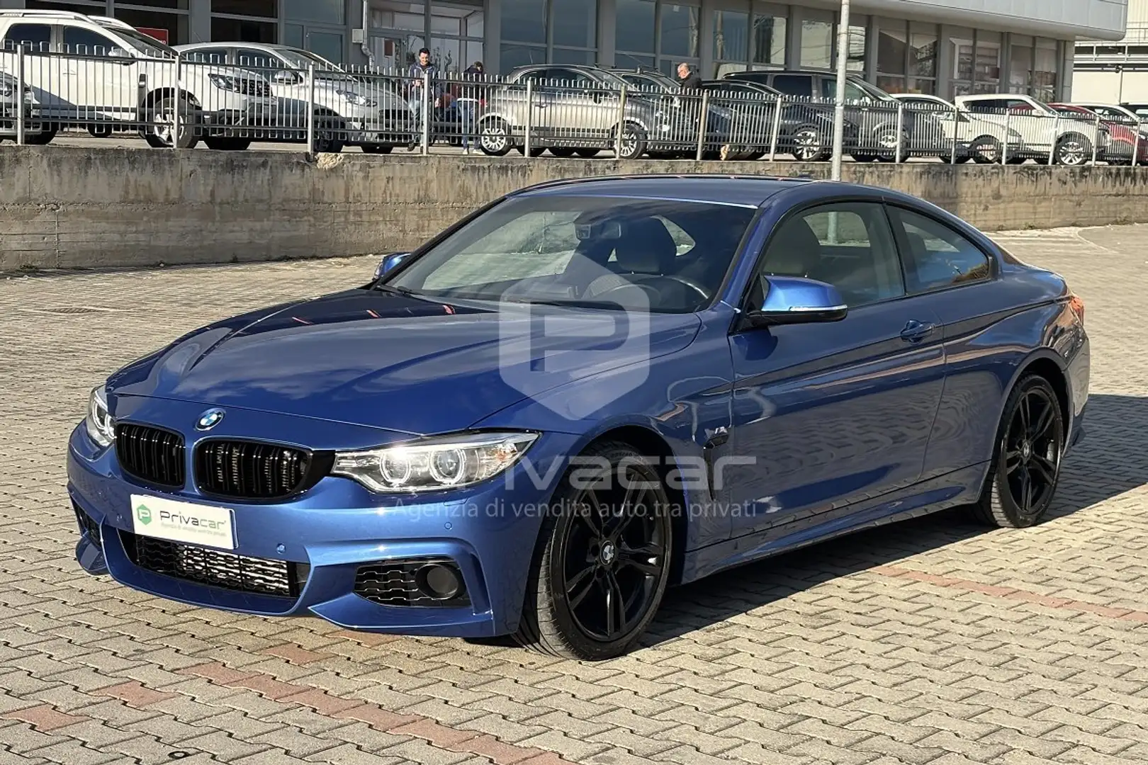 BMW 430 430dA Coupé Msport Bleu - 1