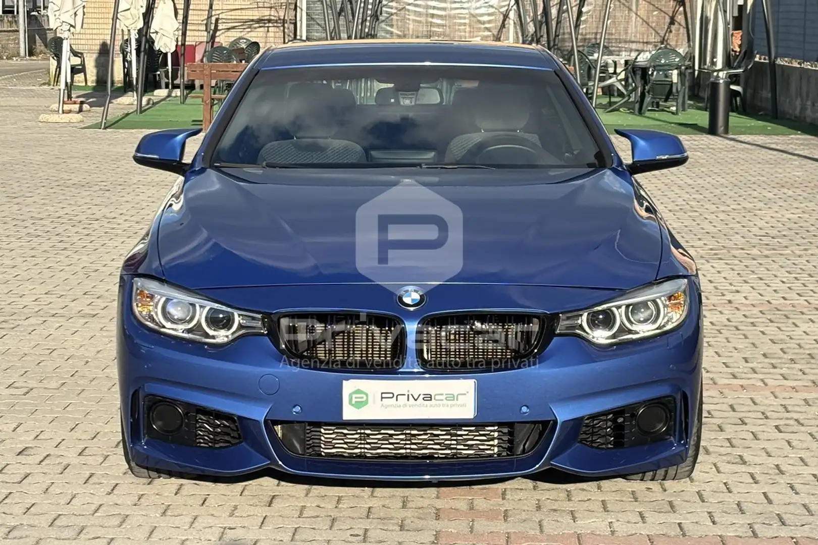 BMW 430 430dA Coupé Msport Bleu - 2