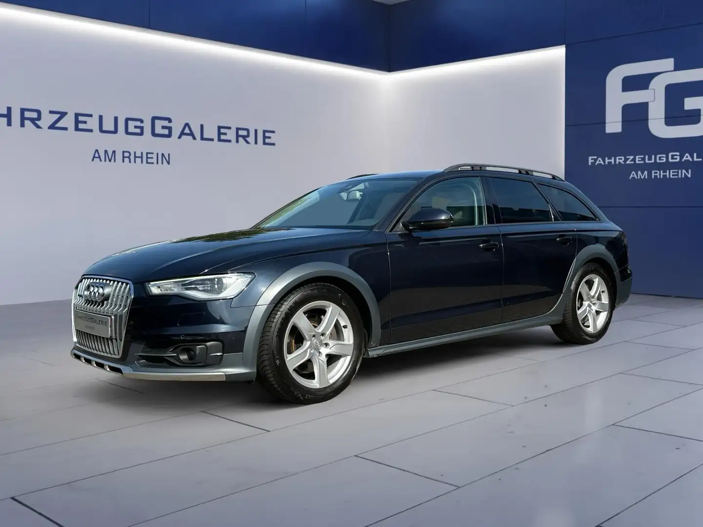 Audi A6 allroad 3.0 Luftfederung Assistenz Paket Blauw - 2