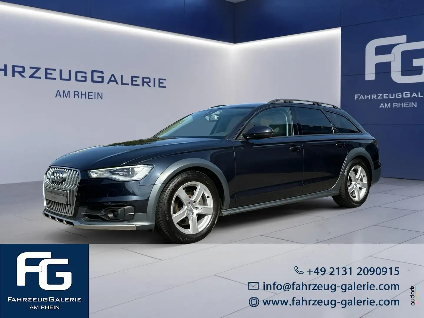 Audi A6 allroad 3.0 Luftfederung Assistenz Paket Blauw - 1