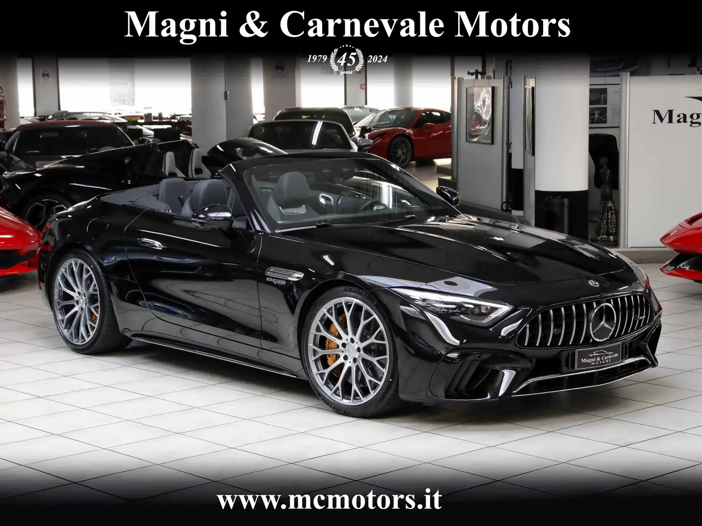 Mercedes-Benz SL 63 AMG PREMIUM PLUS|CARBOCERAMIC|LIFT SYST|21''|BURMESTER Noir - 1