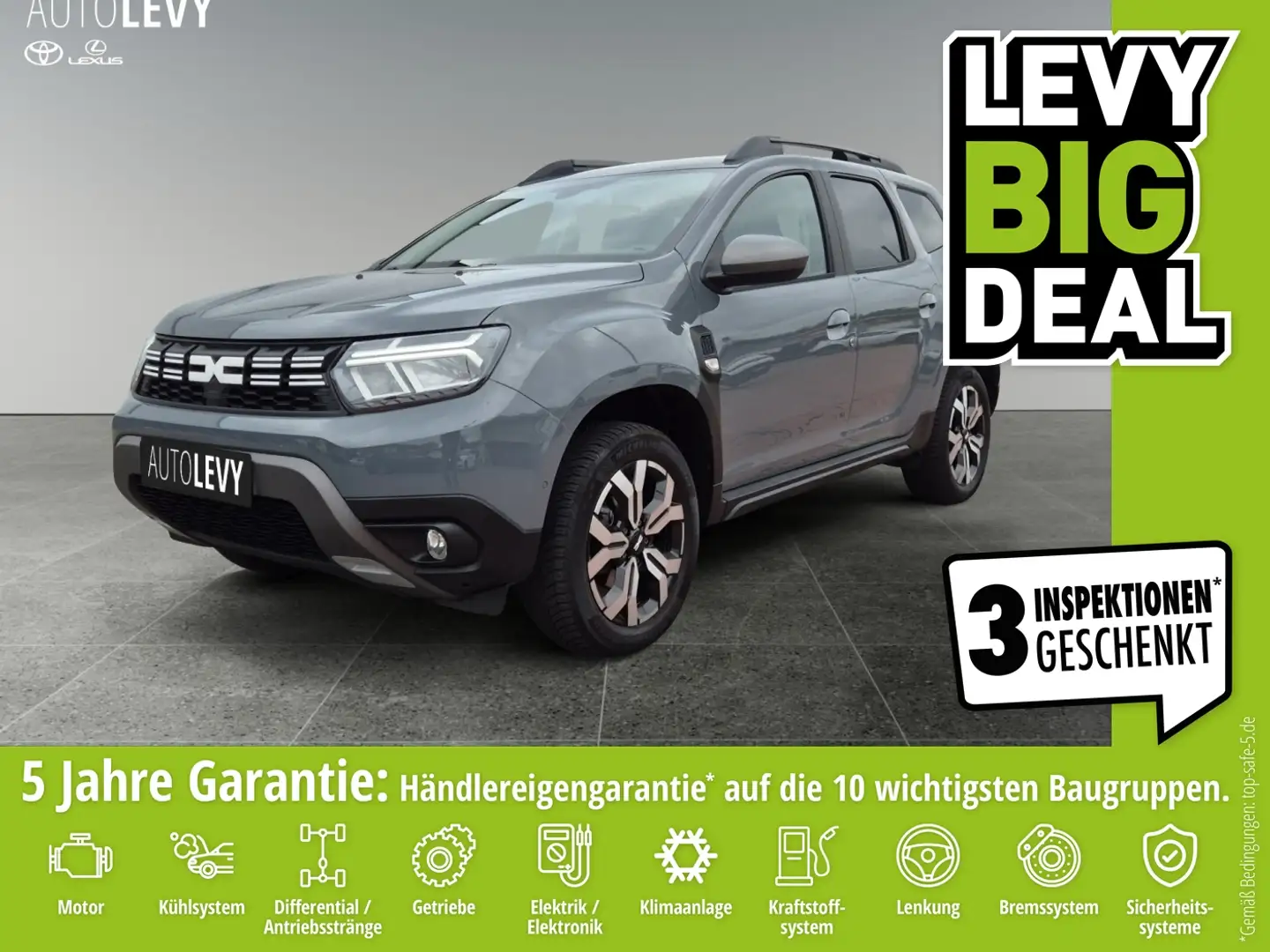 Dacia Duster II 1.5 BLUEdCi 115 Journey Facelift*Kamera Grau - 1