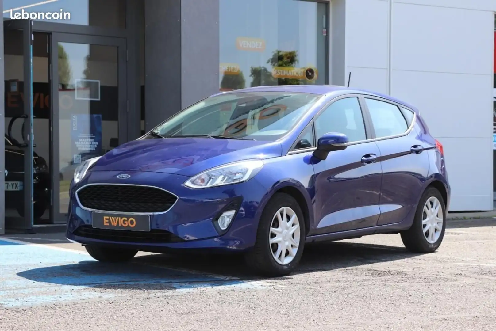 Ford Fiesta 1.1 85ch TREND BUSINESS CARPLAY CAMERA DE RECUL Bleu - 1