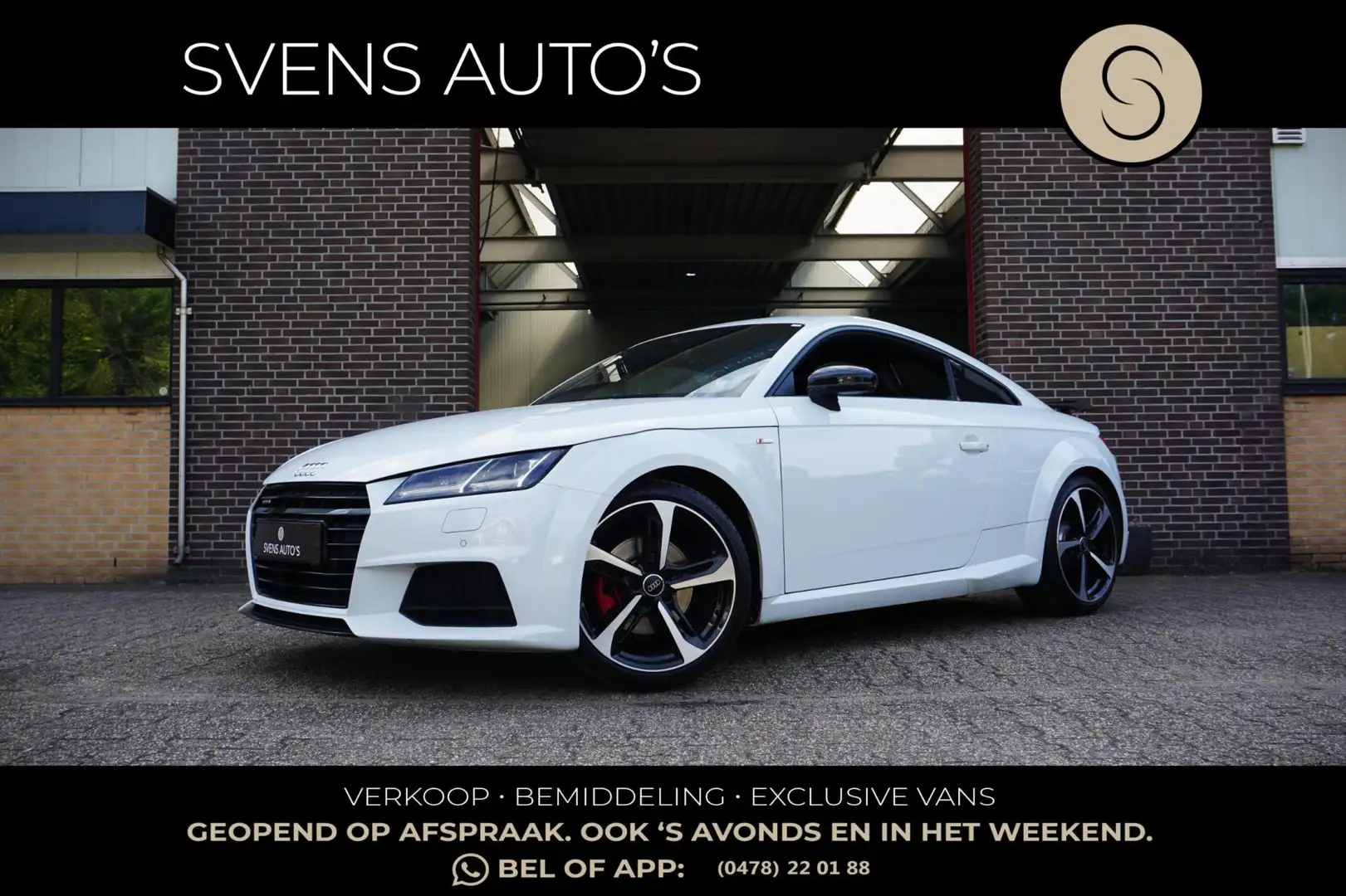 Audi TT Competition 2.0 TFSI 230pk Quattro S-Line B&O|RS-S Wit - 1