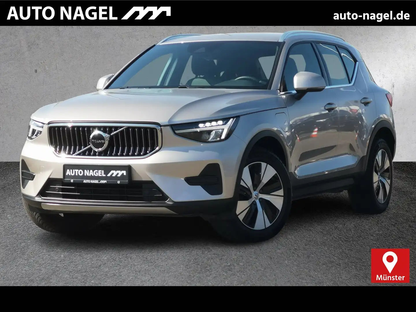 Volvo XC40 XC40 T4 Twin Engine Core STANDH|AHK|LED| Silber - 1