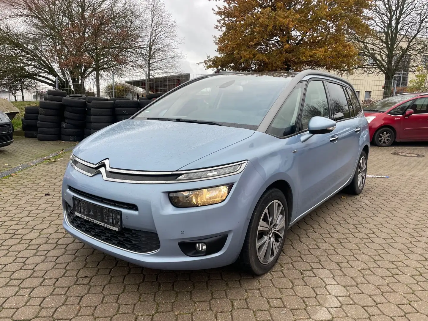 Citroen Grand C4 Picasso Exclusive*XENON*NAVI* Blau - 1