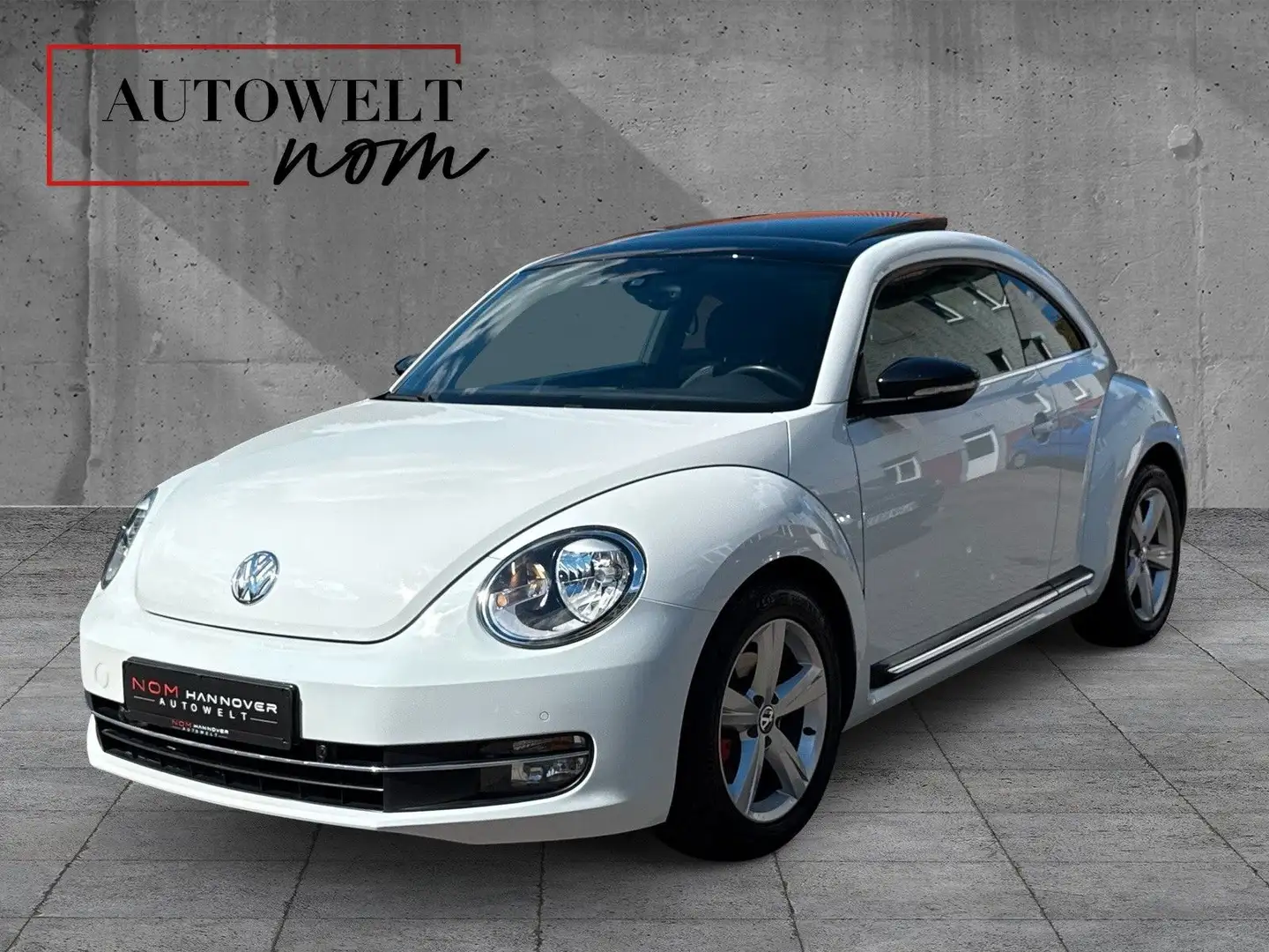 Volkswagen Beetle 2.0 TSI /PANO/PDC/NAVI/TEMPOMAT Wit - 1