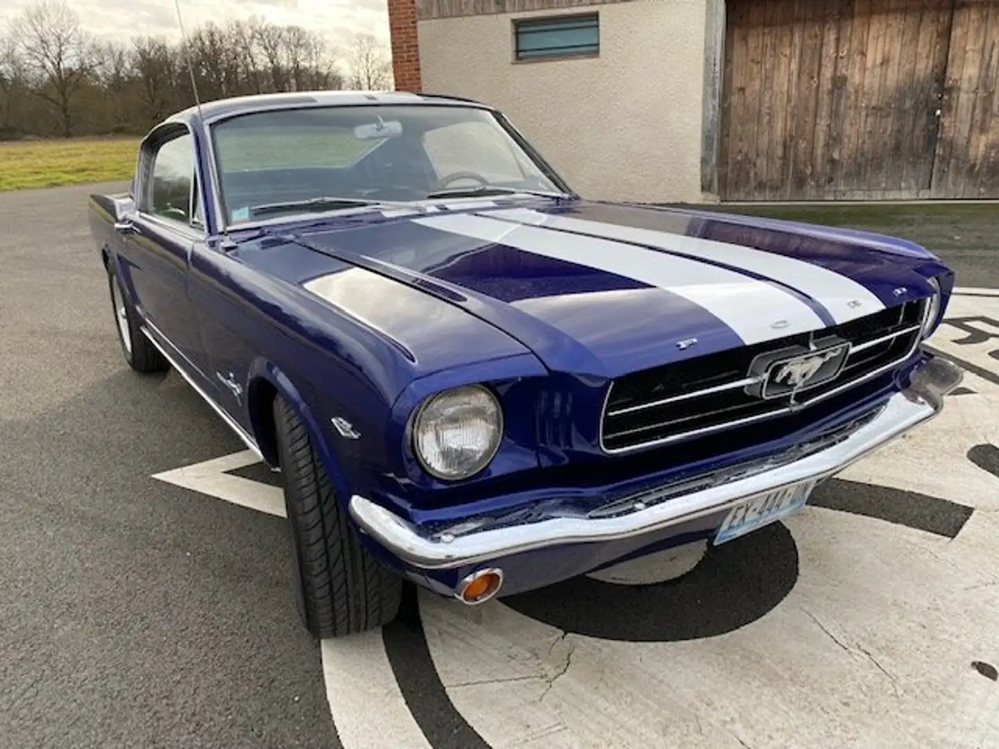 Ford Mustang 289 V8 FASTBACK BOITE MANUELLE Bleu - 1