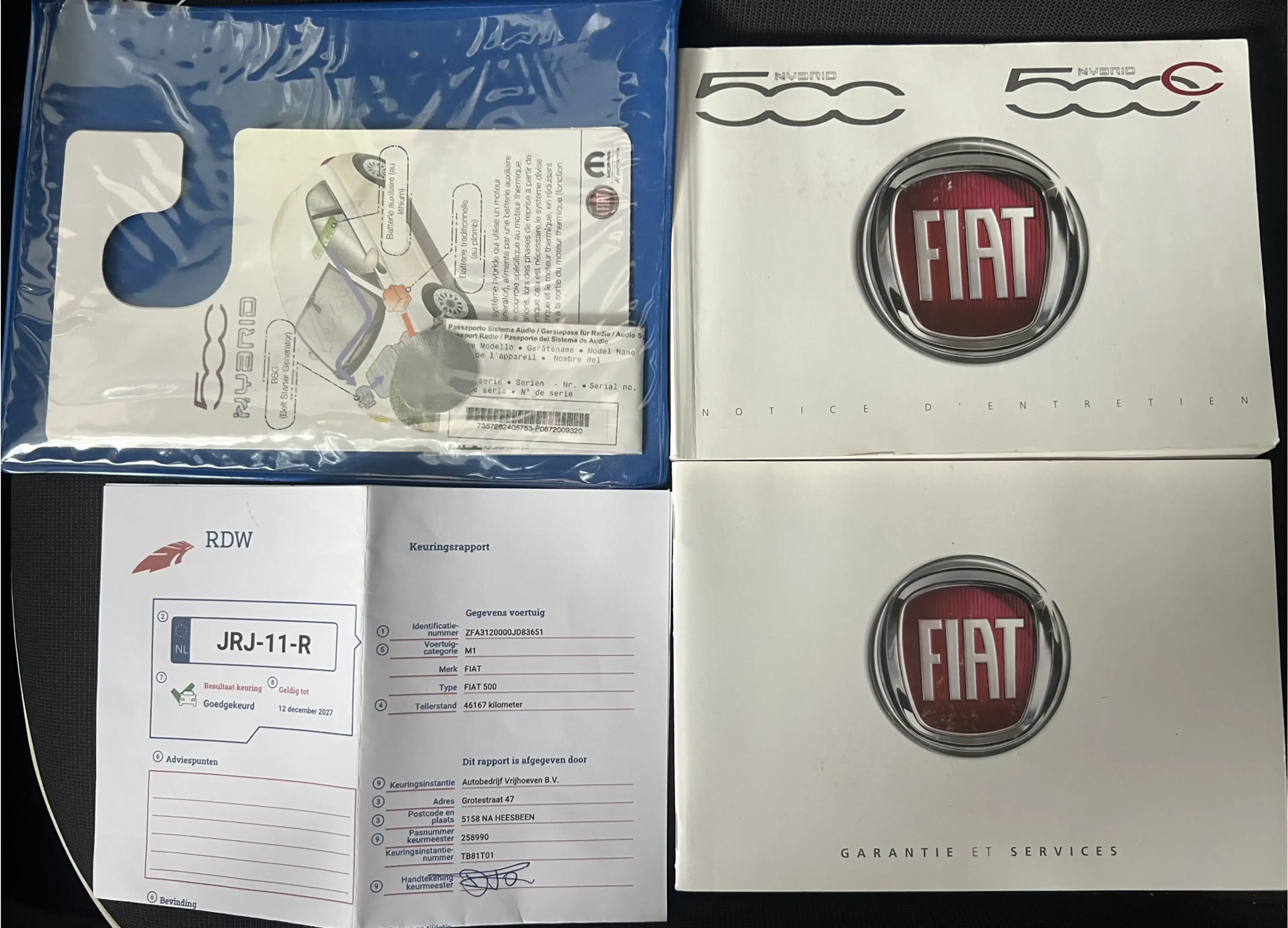 Fiat 500 1.0 Hybrid Lounge | SCHUIF/KANTELDAK | CARPLAY/AND — photo 29