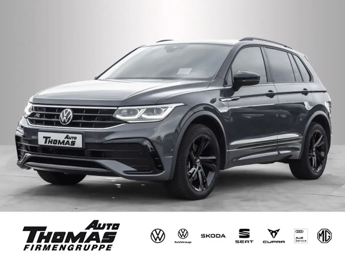 Volkswagen Tiguan R-Line 2.0 TSI 4M DSG MATRIX+PANO+HEADUP Grau - 1