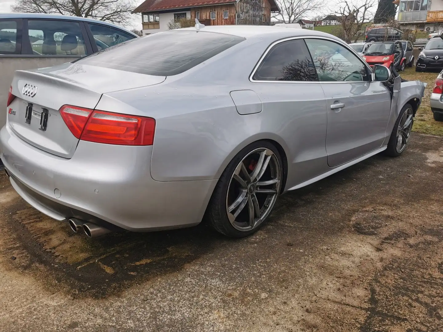 Audi S5 Coupe 4.2 FSI quattro*AIRBAGS OK*SCHLACHTFEST Silber - 1
