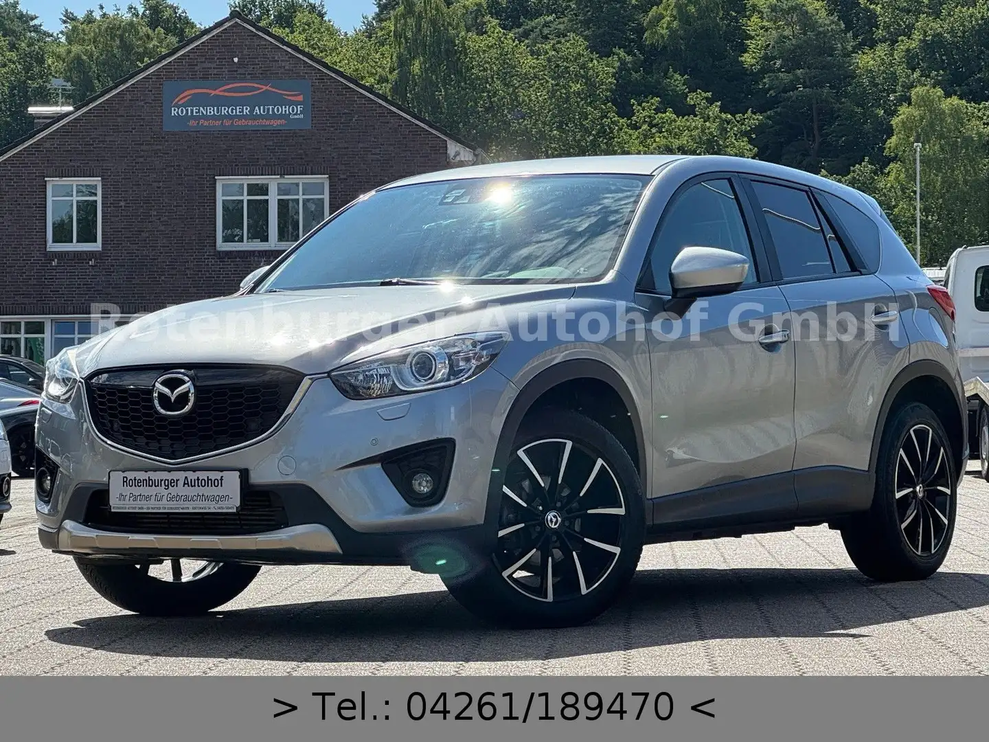 Mazda CX-5 *SPORTS-LINE*AWD*LEDER*NAVI*KAMERA*BI-XENON* Silber - 1