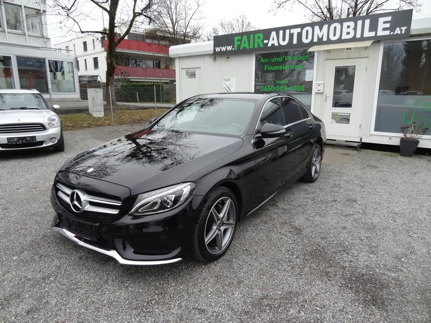 Mercedes-Benz C 220 d Aut. AVANTGARDE  4Matic !! AMG-LiNE !! Schwarz - 1