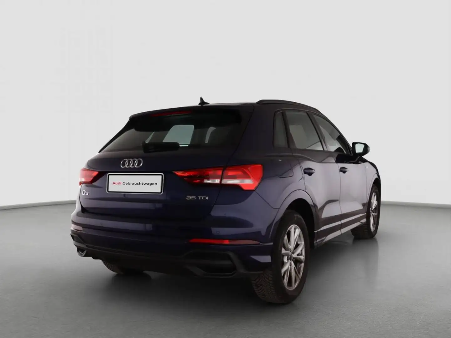 Audi Q3 35 TDI S-tronic S line +LED+VIRTUAL+ACC+KAMER Blau - 2