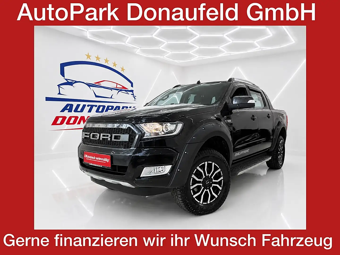 Ford Ranger Ranger 3.2 TDCi Wildtrak DK 4x4 (EURO 6)/Gepflegt Schwarz - 1