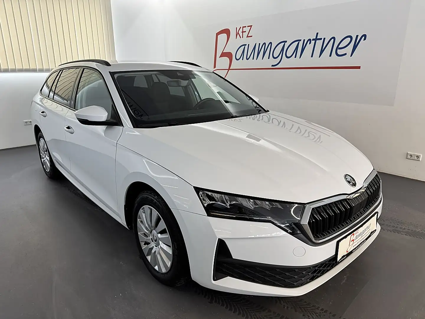 Skoda Octavia Kombi 2,0TDI *LED*AHK*Tempomat*Getönte Scheiben... Weiß - 1