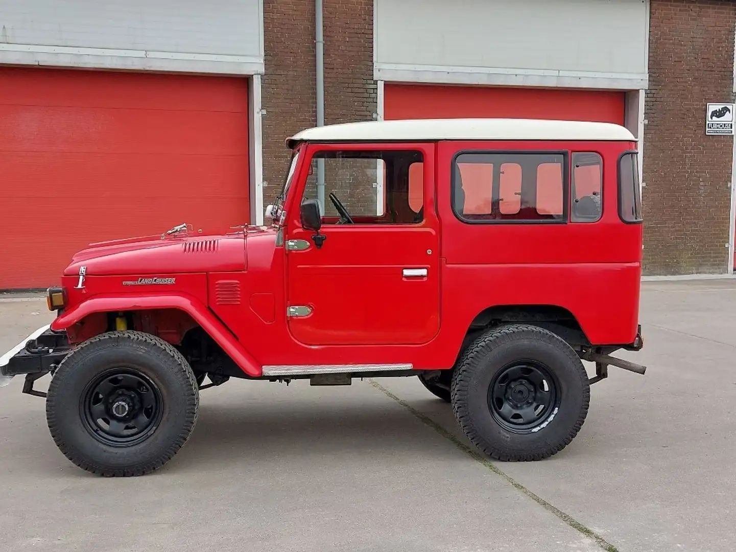 Toyota Land Cruiser bj40 1979 3b motor schijfremmen Червоний - 2