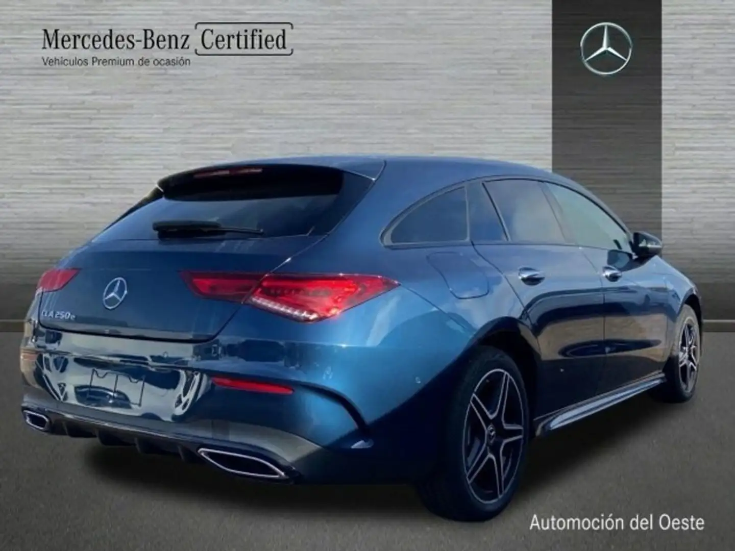 Mercedes-Benz CLA 250 e shooting brake[0-803+0-053] Azul - 2
