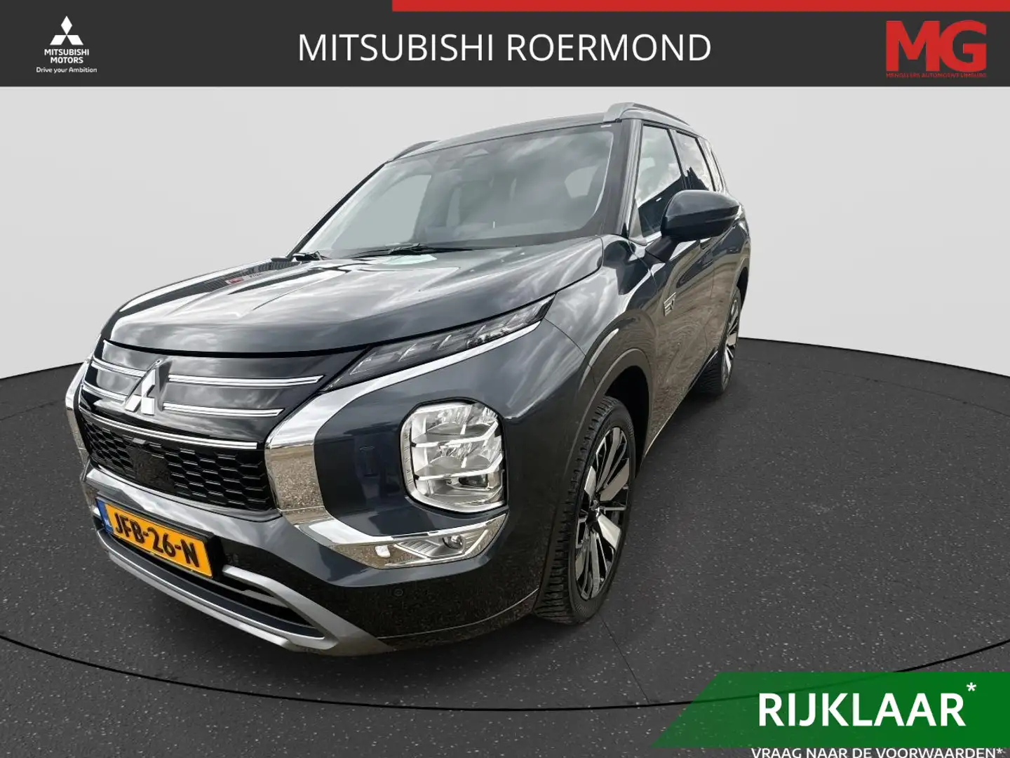 Mitsubishi Outlander 2.4 PHEV Instyle | Rijklaar | All-Season banden | Gris - 1