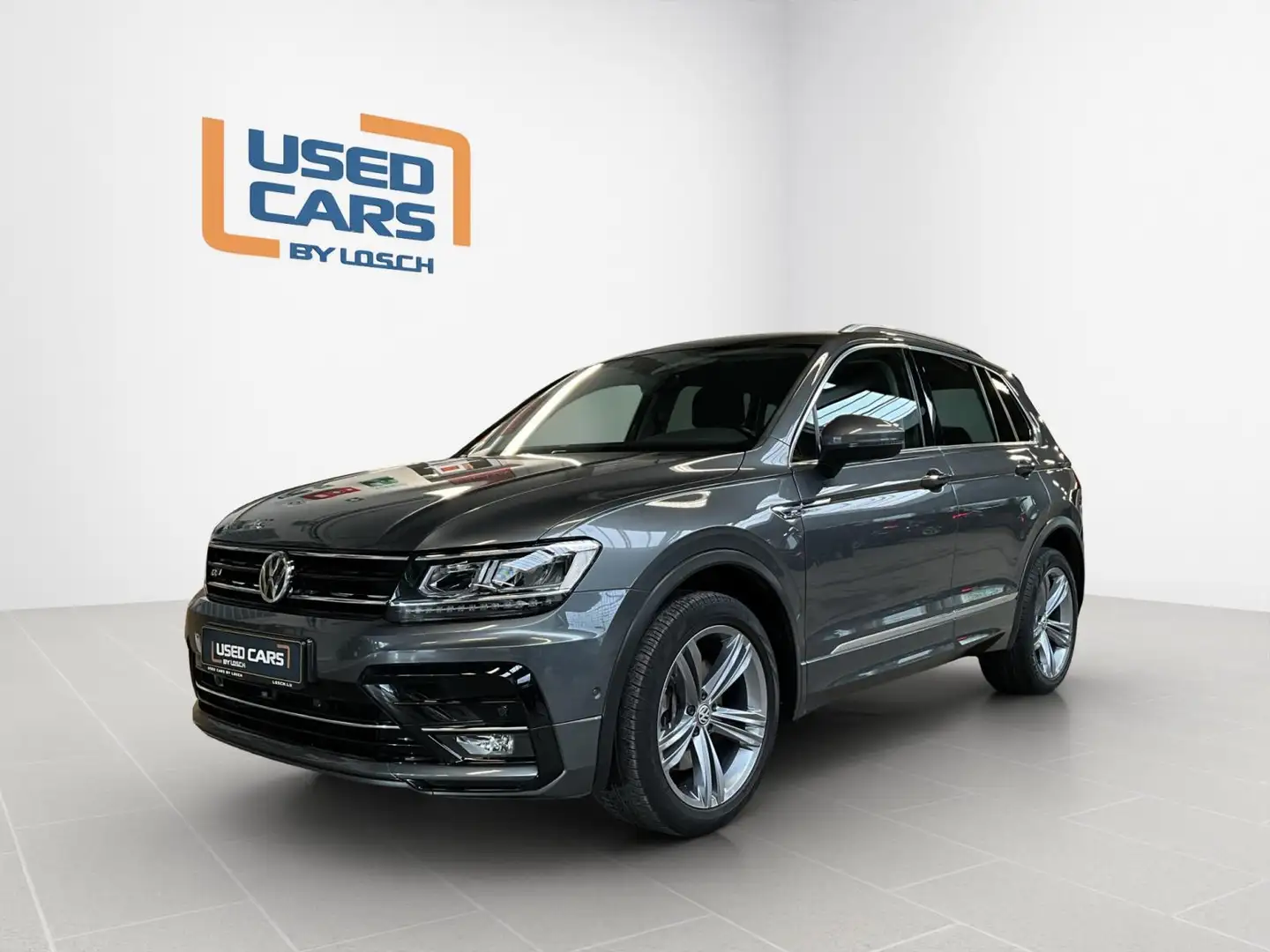 Volkswagen Tiguan Highline+R-Line+4M+AHK Gris - 1