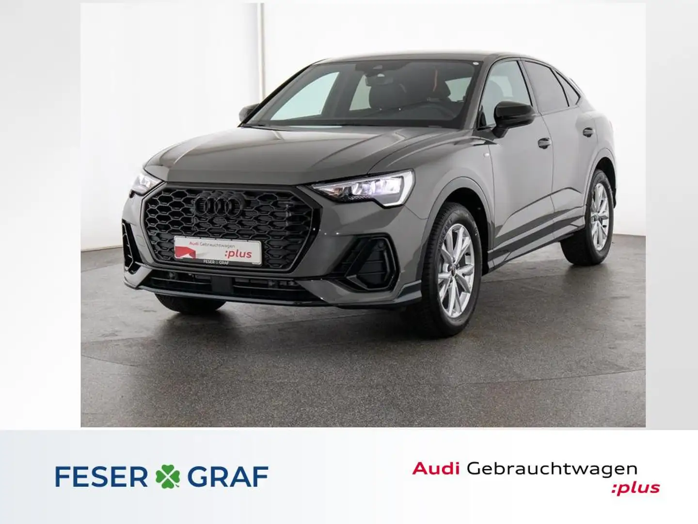 Audi Q3 Sportback S line 35 TFSI S tronic AHK Gris - 1