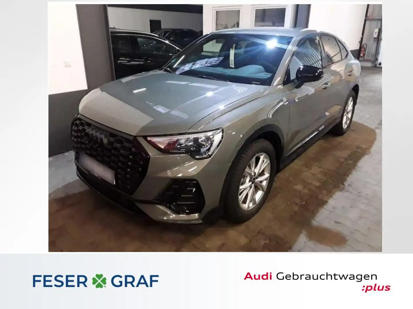 Audi Q3 Sportback S line 35 TFSI S tronic AHK/ Navi Plus/ Grau - 1