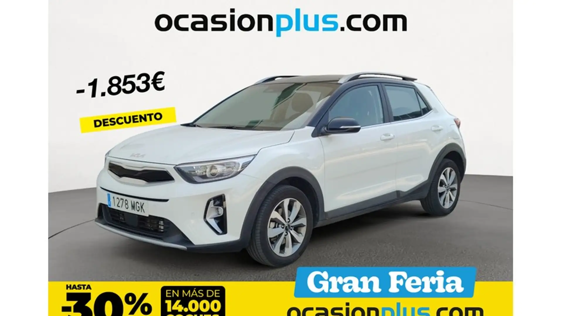 Kia Stonic 1.0 T-GDi MHEV Drive 120 Blanco - 1