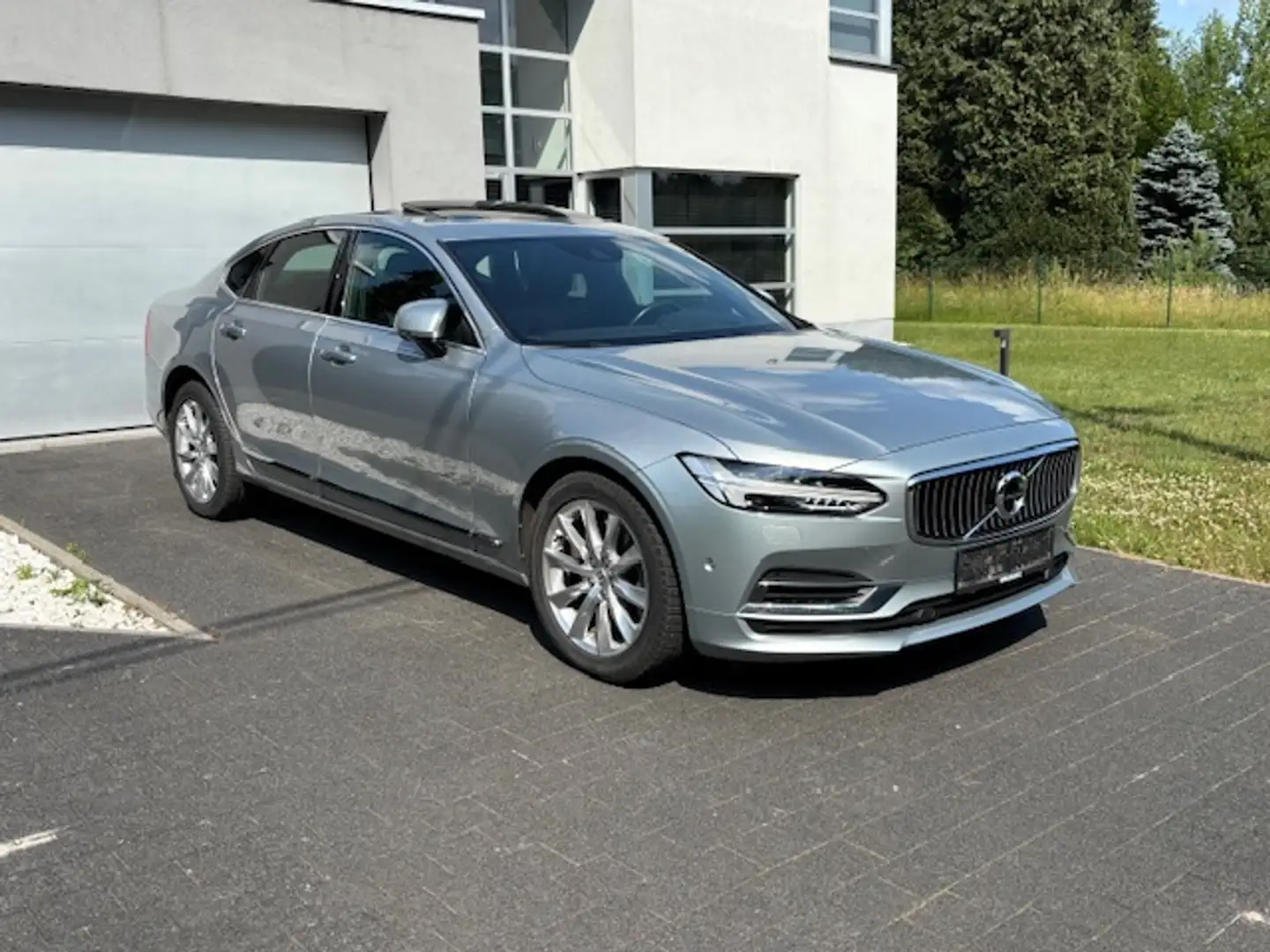 Volvo S90 2.0 T8 AWD Inscription Geartronic-52436km-12/2017 Argent - 1