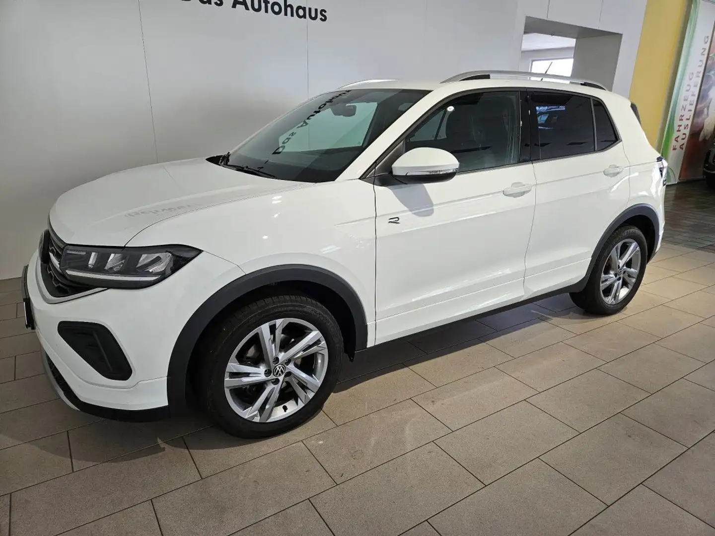 Volkswagen T-Cross 1.5 TSI R-Line DSG LED Nav RFK AppC LightA Weiß - 2