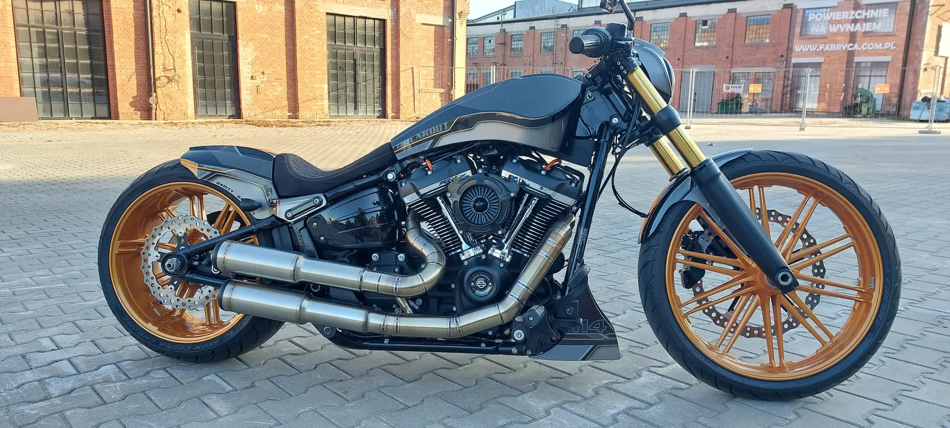 Harley-Davidson Breakout FXBRS 114 Custom Grau - 1
