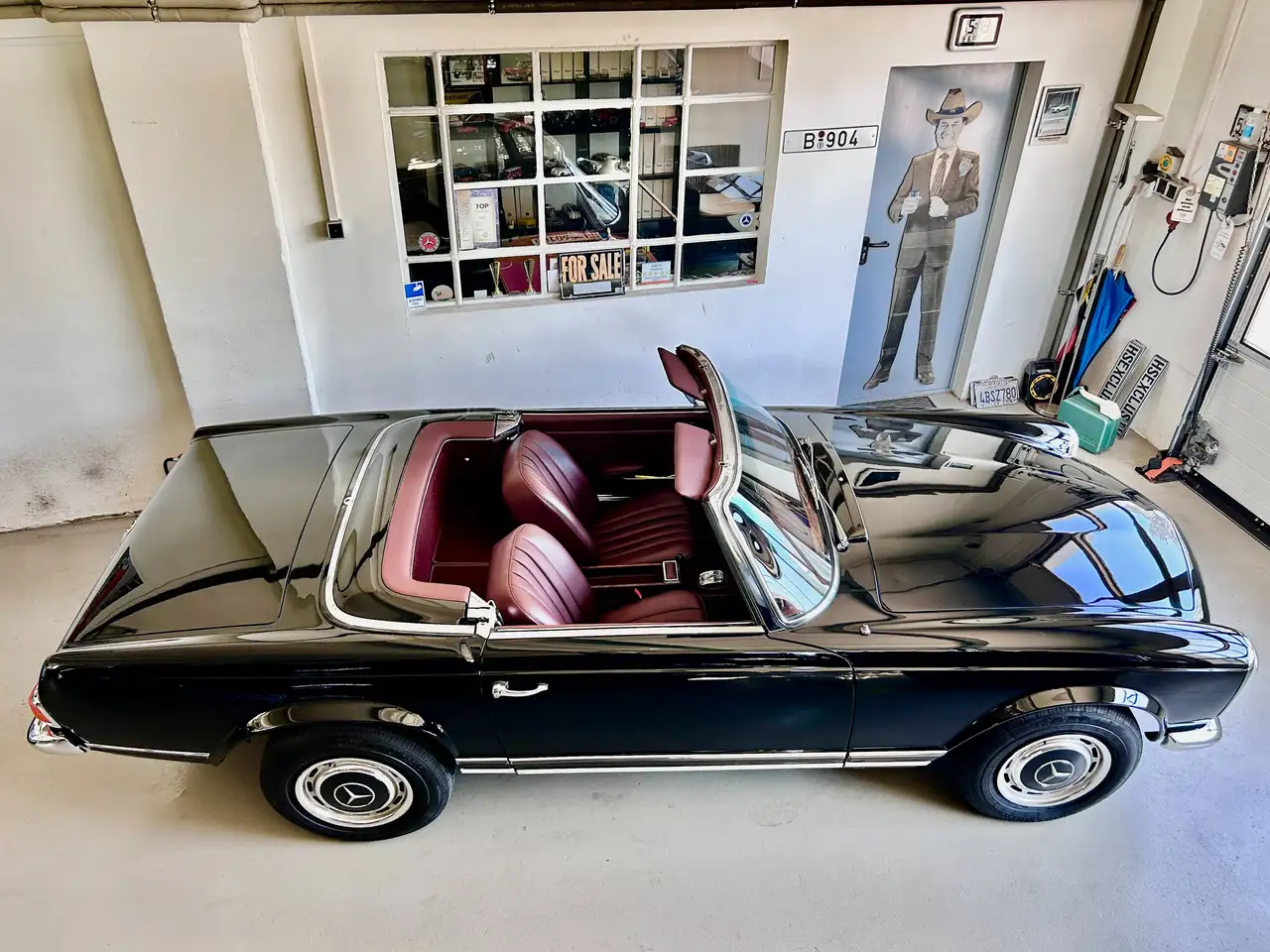 Mercedes-Benz 280 SL Pagode W113 Scheckheft, foto 9