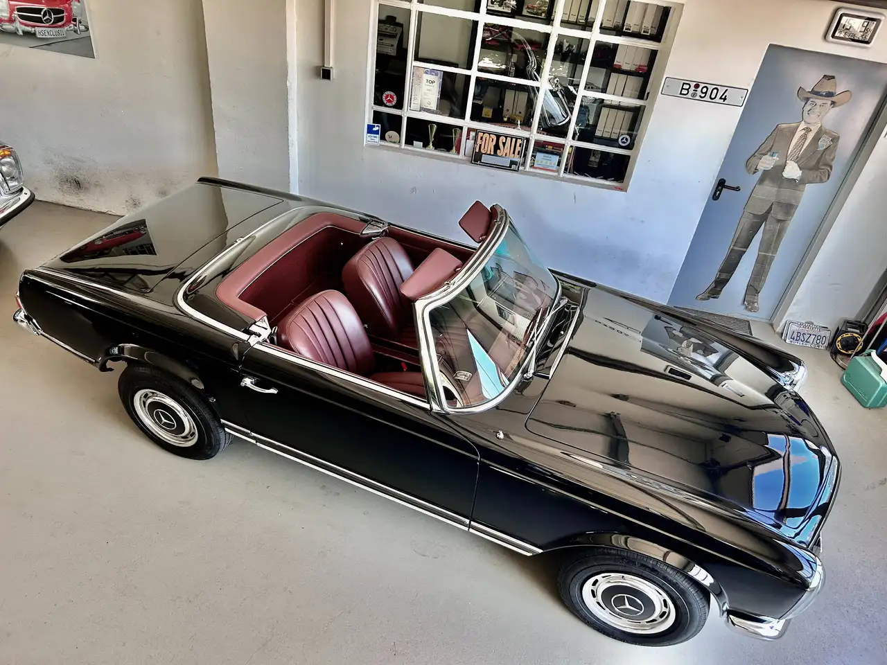 Mercedes-Benz 280 SL Pagode W113 Scheckheft, foto 10