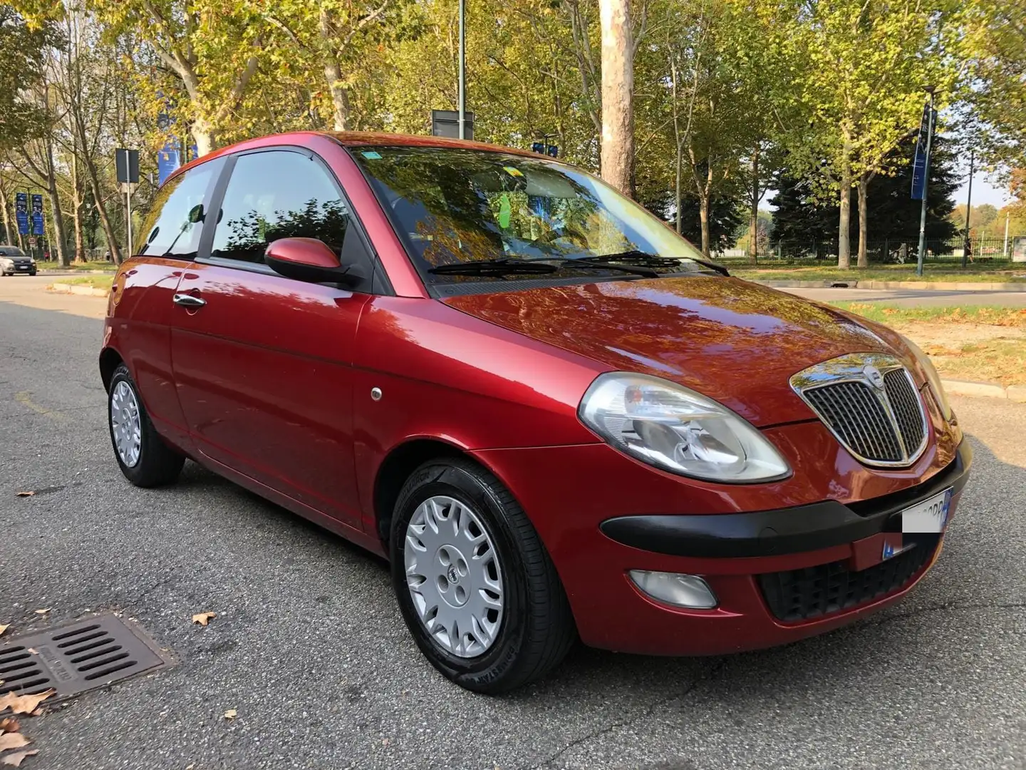 Lancia Ypsilon 1.4 16v cambio automatico 93000km!!!! Rosso - 1